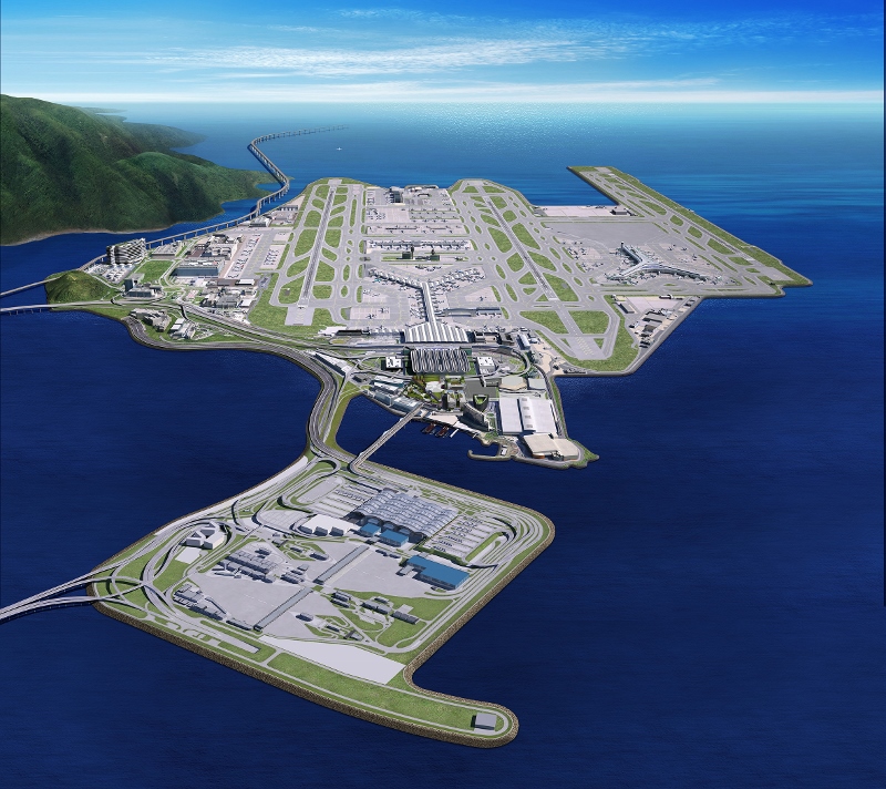 機管局正推展「機場城巿」發展計劃，以鞏固香港的國際航空樞紐地位。